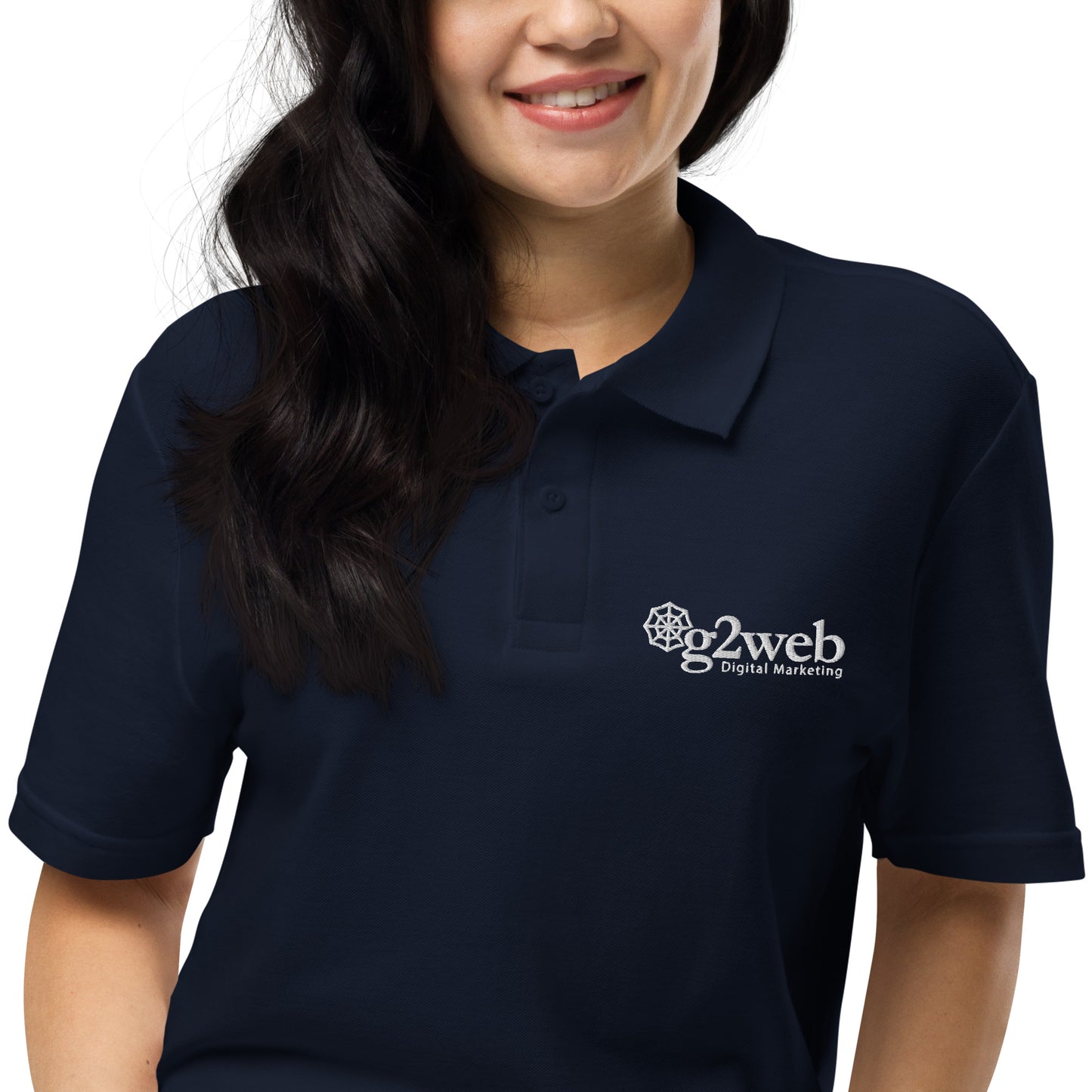 G2web Unisex pique polo shirt