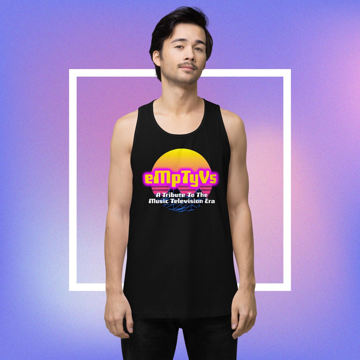 eMpTyVs Men’s premium tank top