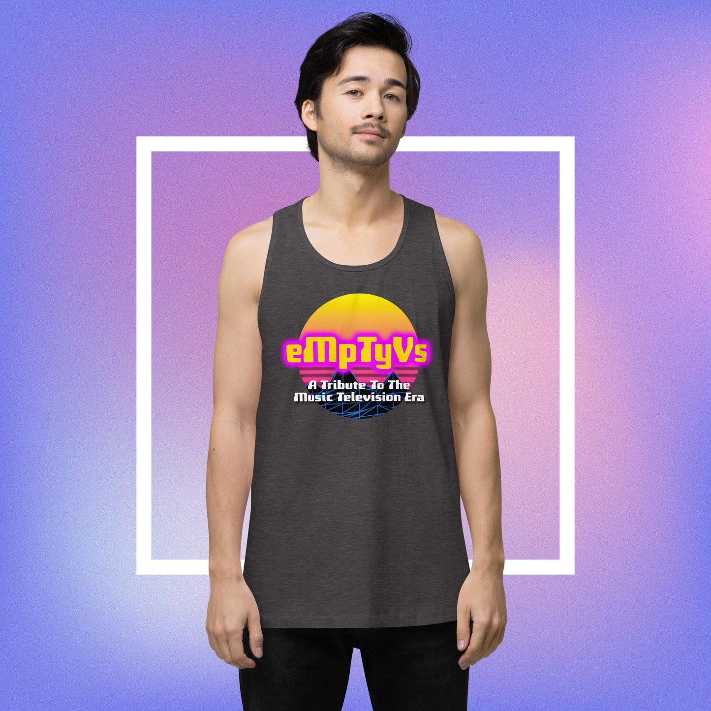 eMpTyVs Men’s premium tank top