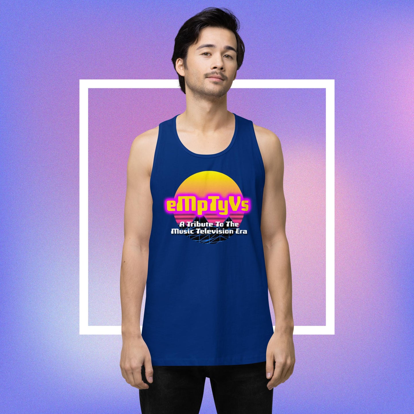 eMpTyVs Men’s premium tank top