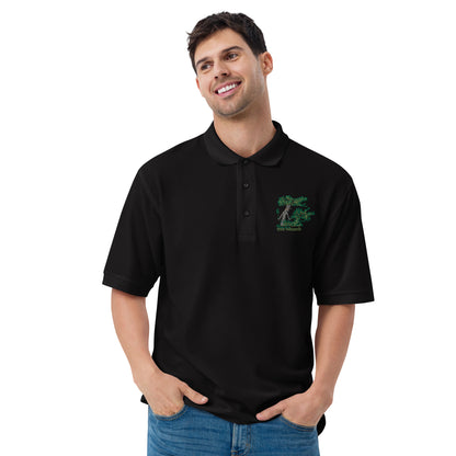 Tree Wizards Men's Premium Embroidered Polo