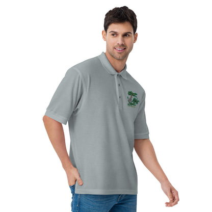 Tree Wizards Men's Premium Embroidered Polo