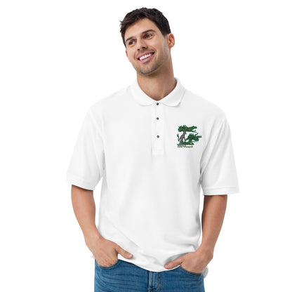 Tree Wizards Men's Premium Embroidered Polo