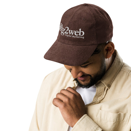 G2web Vintage Corduroy Cap