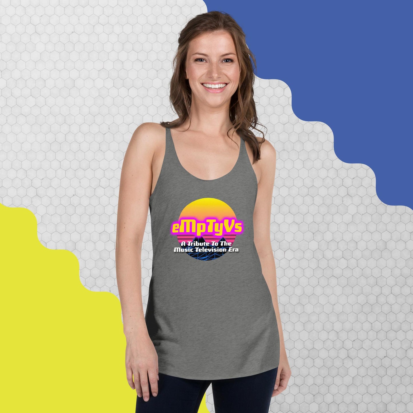 eMpTyVs Women's Racerback Tank