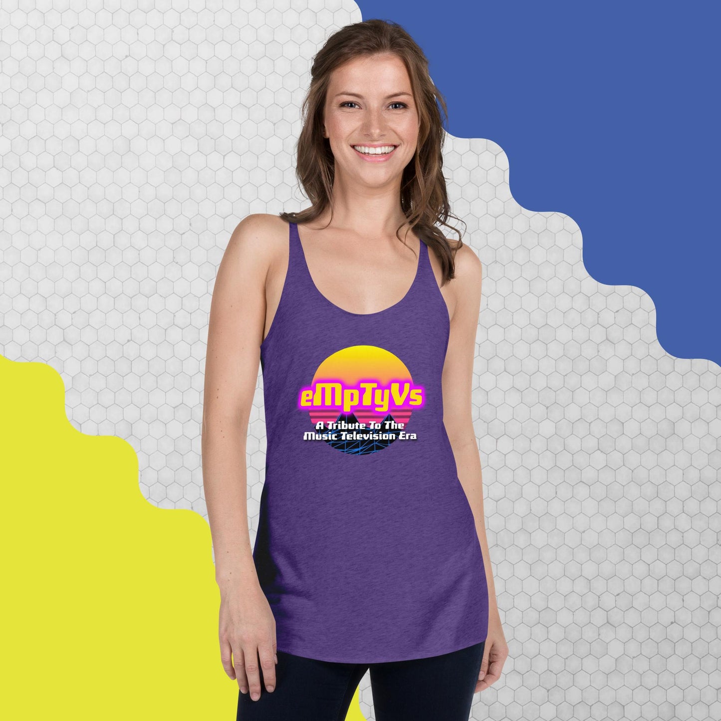 eMpTyVs Women's Racerback Tank