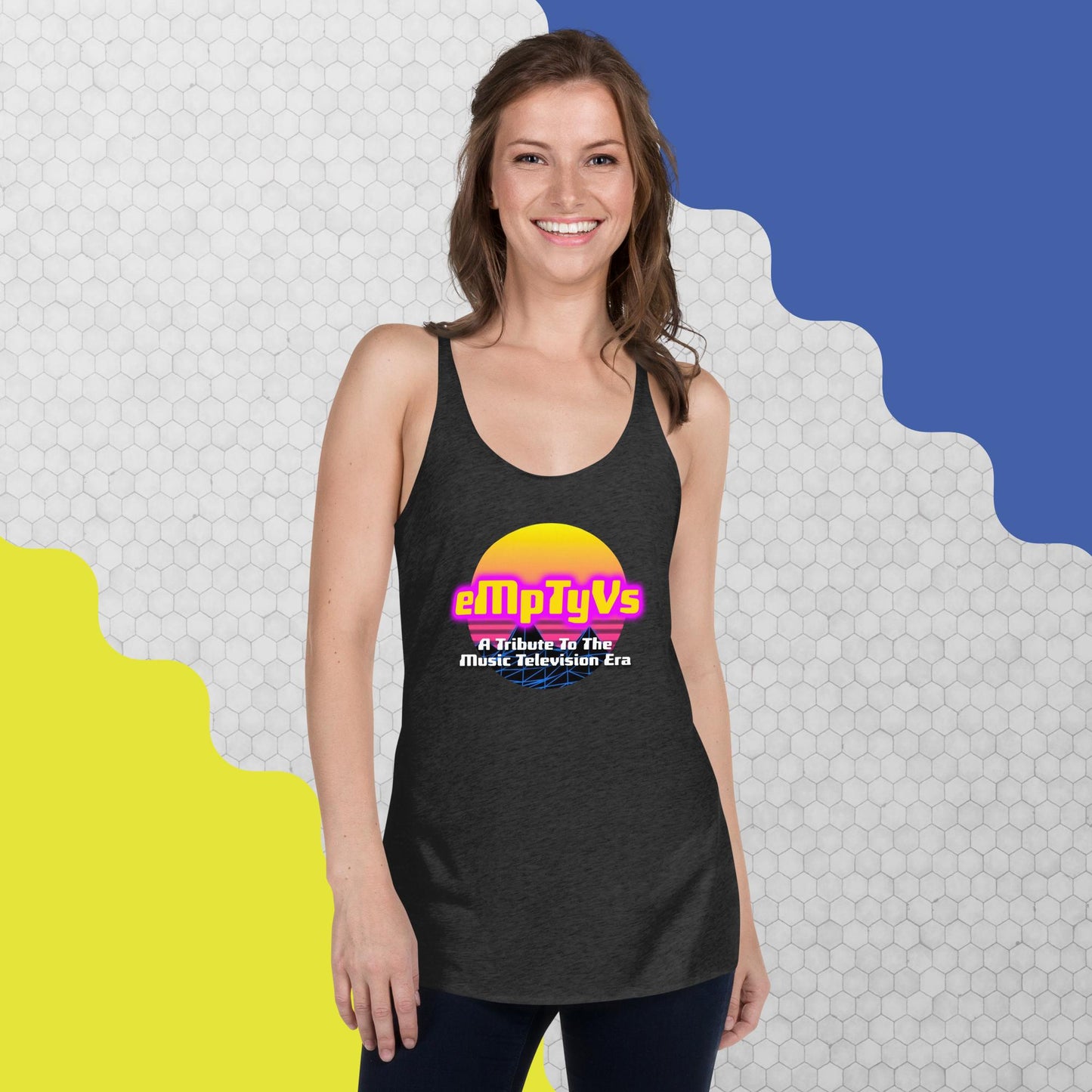 eMpTyVs Women's Racerback Tank