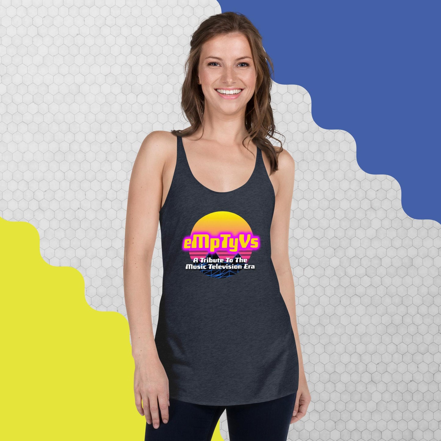 eMpTyVs Women's Racerback Tank