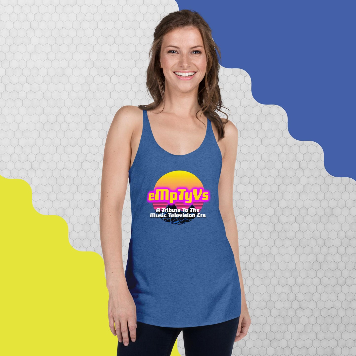 eMpTyVs Women's Racerback Tank