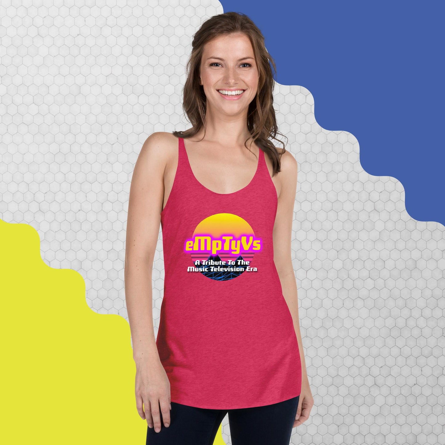 eMpTyVs Women's Racerback Tank